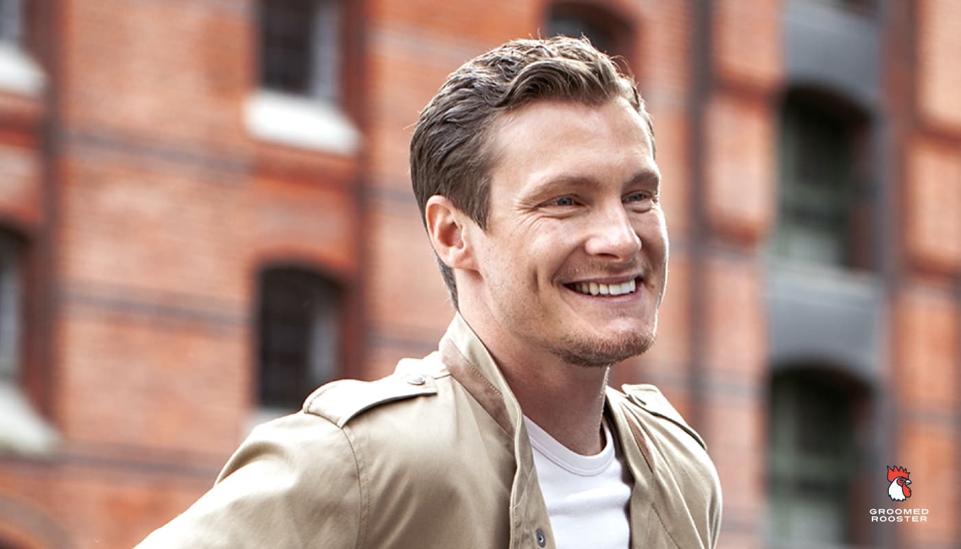 Marcell Jansen und Groomed Rooster